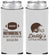 Custom Baby Shower Neoprene Slim Can Coolers - Football Little Kicker | 90139