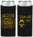 Custom Baby Shower Neoprene Slim Can Coolers - What Will I Bee | 90156