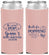 Custom Baby Shower Neoprene Slim Can Coolers - Popping By | 90158