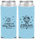 Custom Baby Shower Neoprene Slim Can Coolers - Little Lamb On The Way | 90167