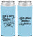 Custom Baby Shower Neoprene Slim Can Coolers - April Showers May Babies | 90181