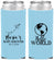 Custom Baby Shower Neoprene Slim Can Coolers - Hello World | 90185