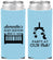 Custom Baby Shower Neoprene Slim Can Coolers - Party At Our Crib | 90187