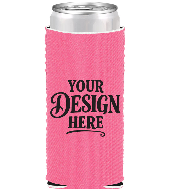 Neoprene Slim Can Coolers - Design Your Own